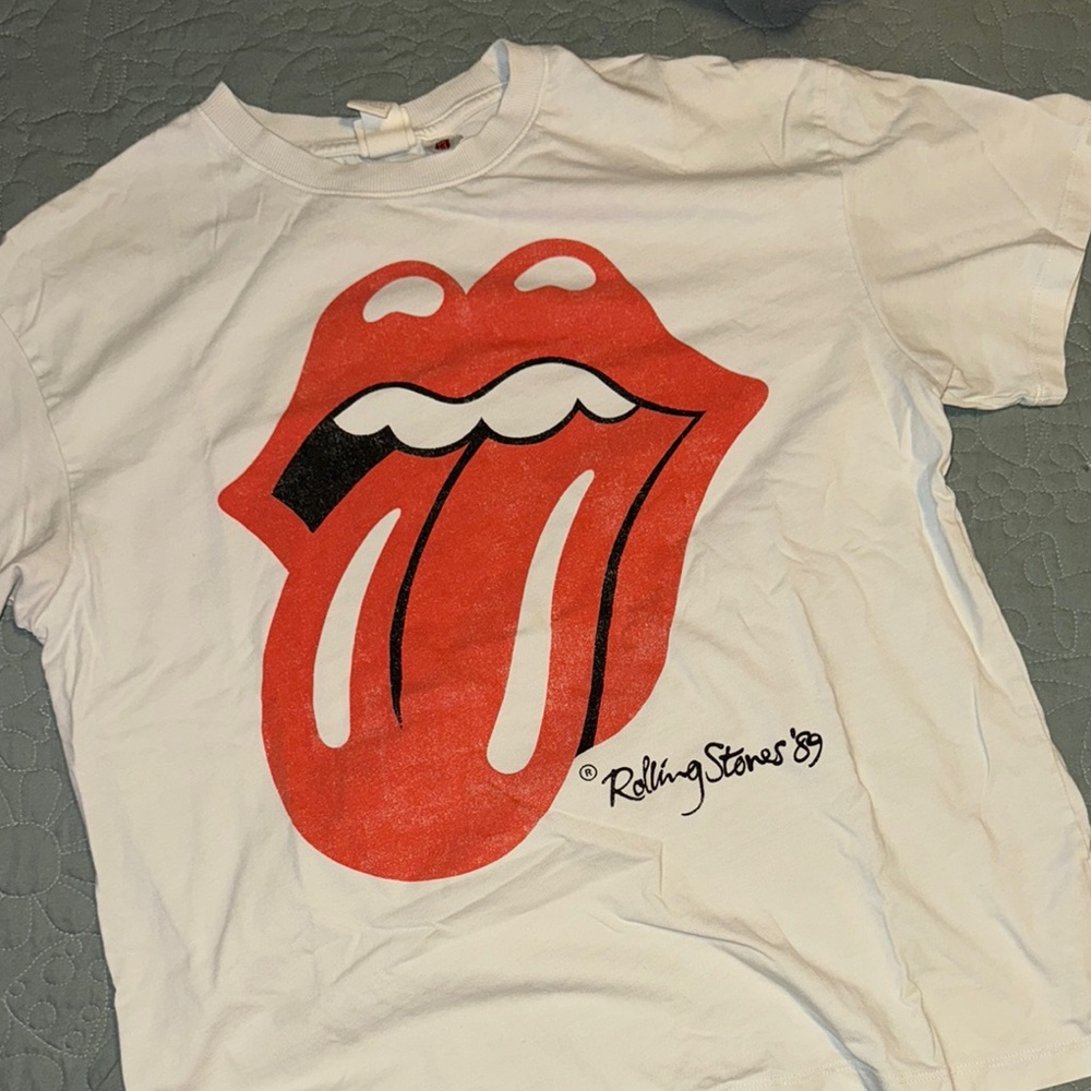 Rolling Stones H&M graphic tee